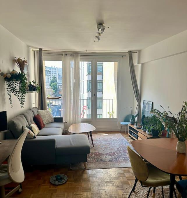 Lumineux Et Spacieux Appartement París Exterior foto
