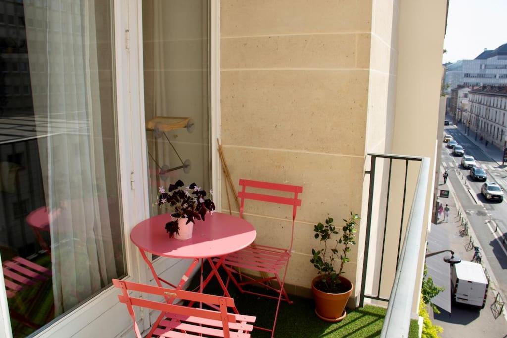 Lumineux Et Spacieux Appartement París Exterior foto