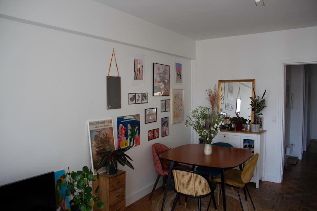 Lumineux Et Spacieux Appartement París Exterior foto
